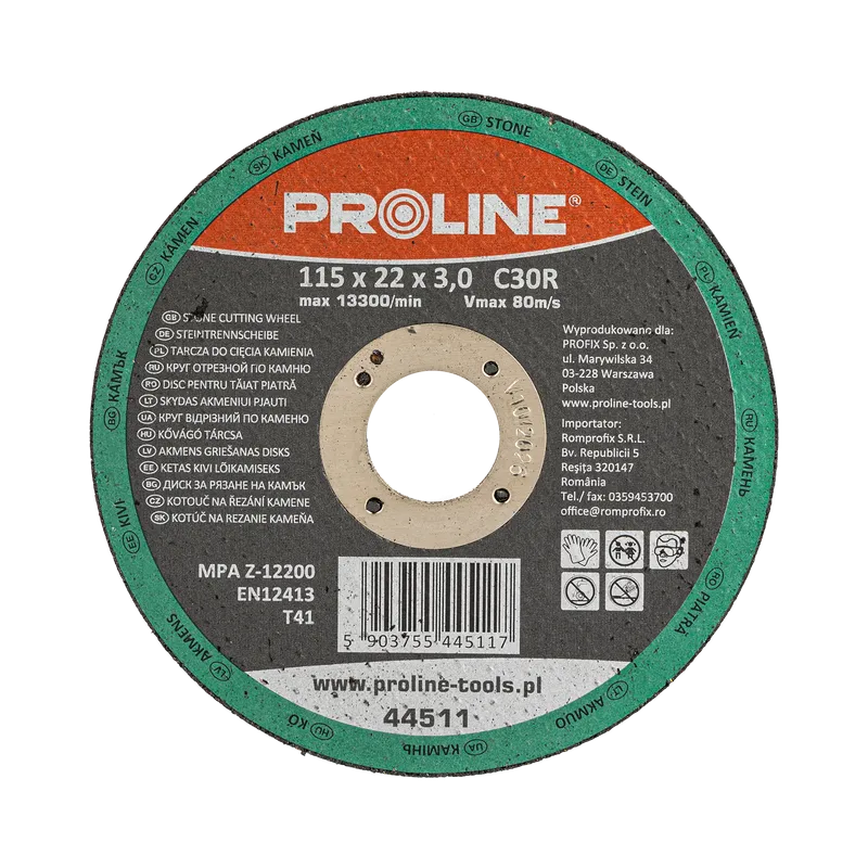 Disc Debitare Piatra Extra Dur 115X3.0MM / C30R