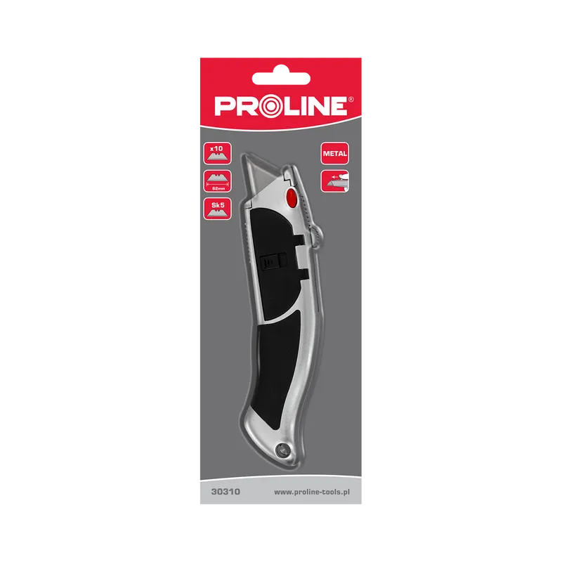 Cutter Metalic Instant cu Lama Retractabila - 62MM X 10