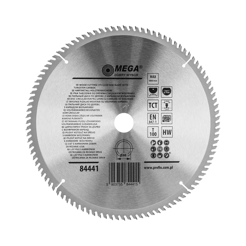 Disc Circular pentru Lemn cu Dinti Caliti 300MM / 100D.