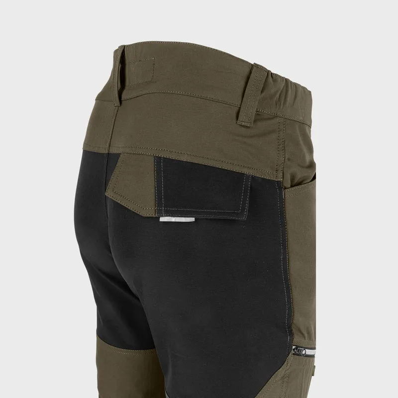 Pantalon Lucru Slim-Fit-Elastic Usor / Kaki - M
