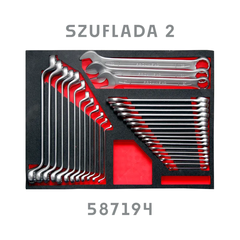 Dulap Scule Echipat 790X490X1010MM / 7 Sertare - 250P.