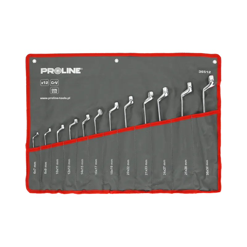 Set Chei Inelare Cotite CR-VA Forjate 6-32MM - 12P.