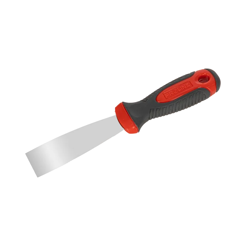 Spaclu Inox cu Maner Gumat 30MM