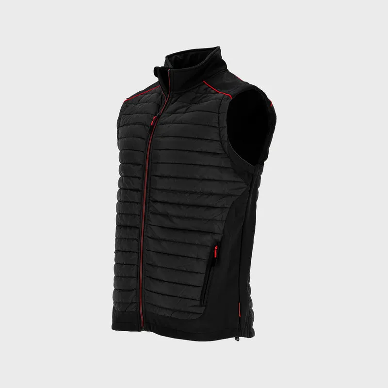 Vesta Matlasata / Negru-Negru - 2XL
