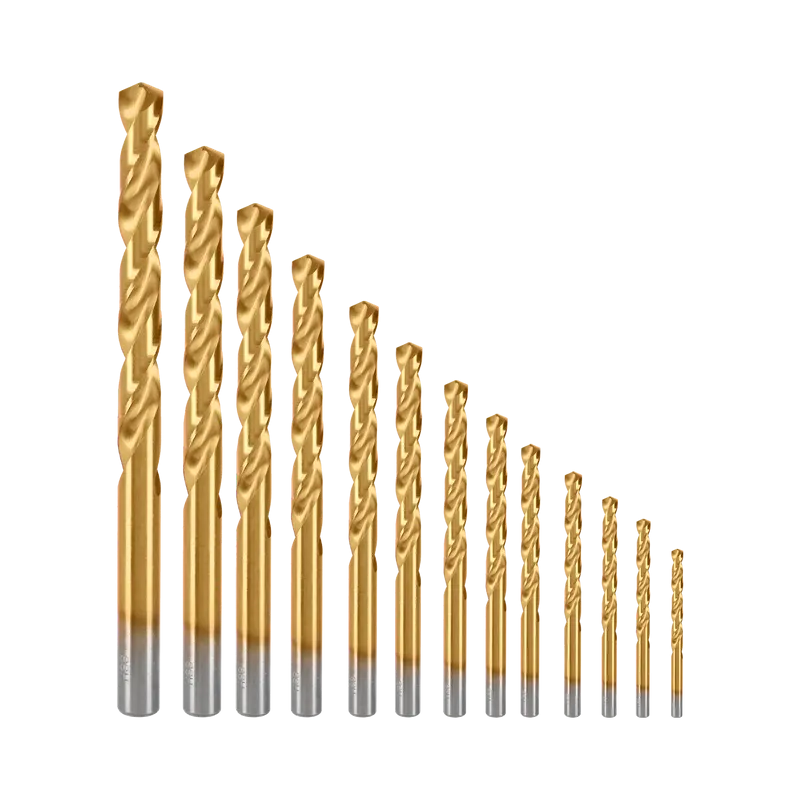 Set Burghie Metal HSS-Ti 135° in Caseta 1.5-6.5MM - 13P