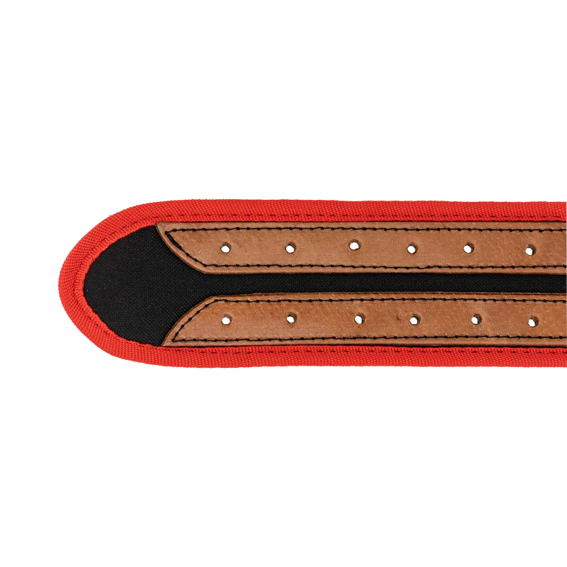 Curea Piele Reglabila cu Intaritura Poliester 75-113CM