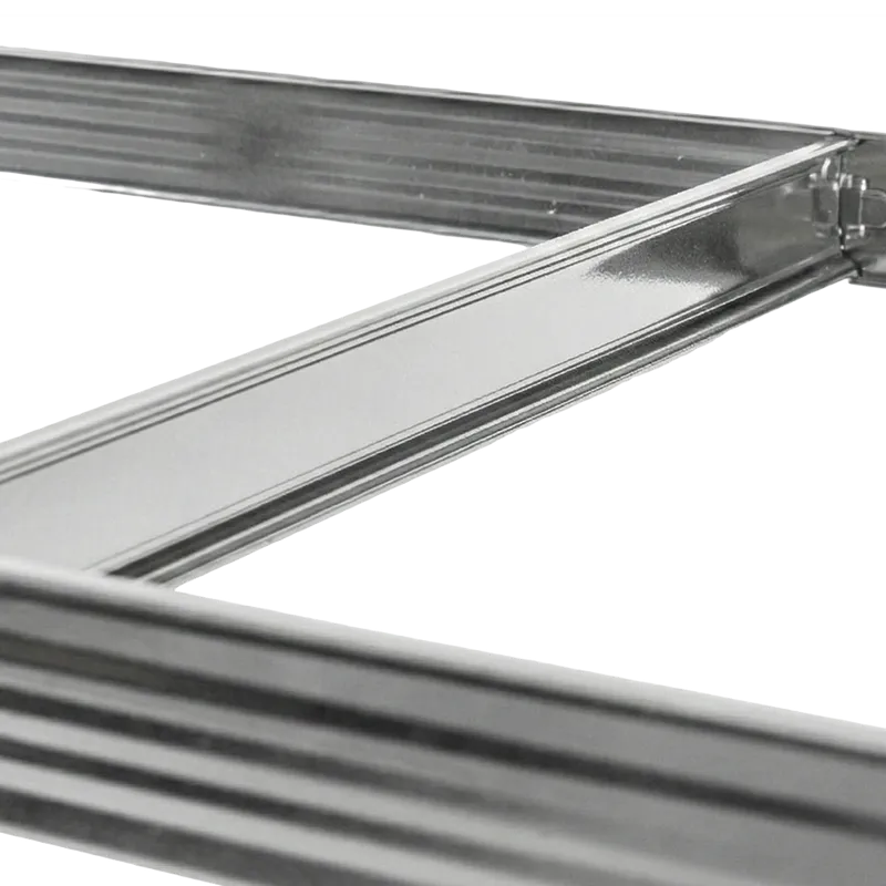 Raft Metalic - 4P / 150X75X30CM / 100KG / Galvanizat
