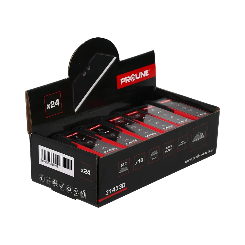 Lame Cutter SK2-Brun Trapez 60MM, 10/Set