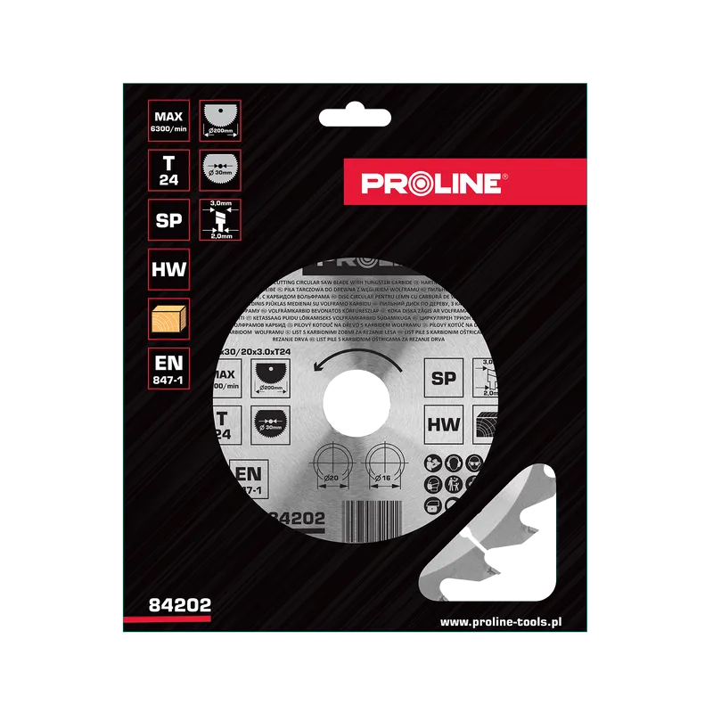 Disc Circular pentru Lemn cu Dinti Vidia 200MM / 24D.
