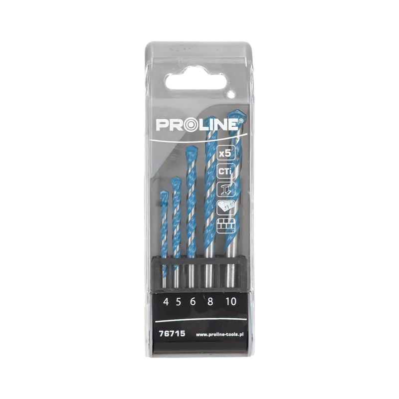 Set Burghie Universale Vidia-Titanate 4-10MM - 5P.