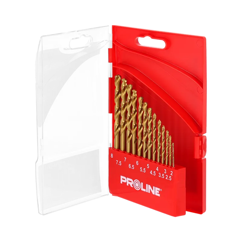 Set Burghie Metal HSS-Ti 135° in Caseta 2.0-8.0MM - 13P