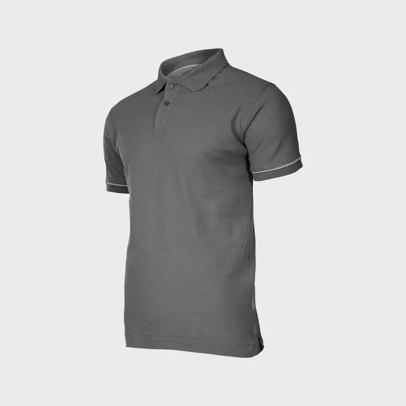 Tricou Bumbac Polo / Gri - M