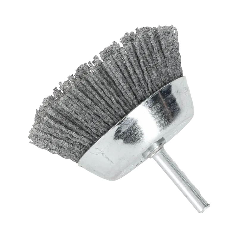 Perie Slefuire Tip Cupa cu Tija 75MM