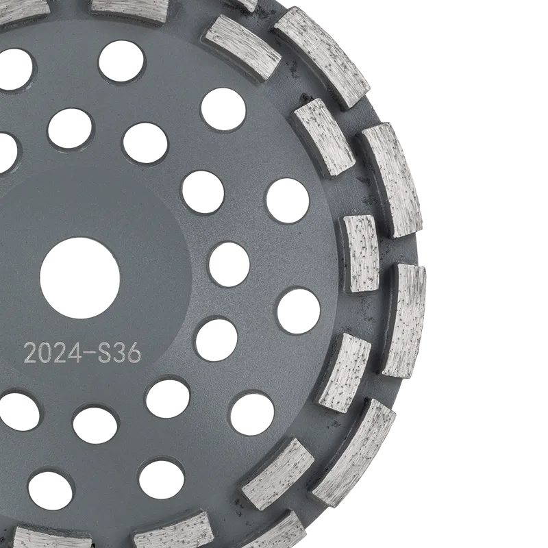 Disc Diamantat Dublu Segmentat de Slefuire 180MM