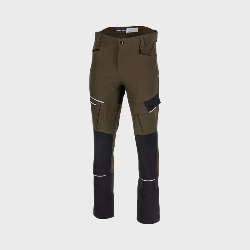 Pantalon Lucru Slim-Fit-Elastic Usor / Kaki - M