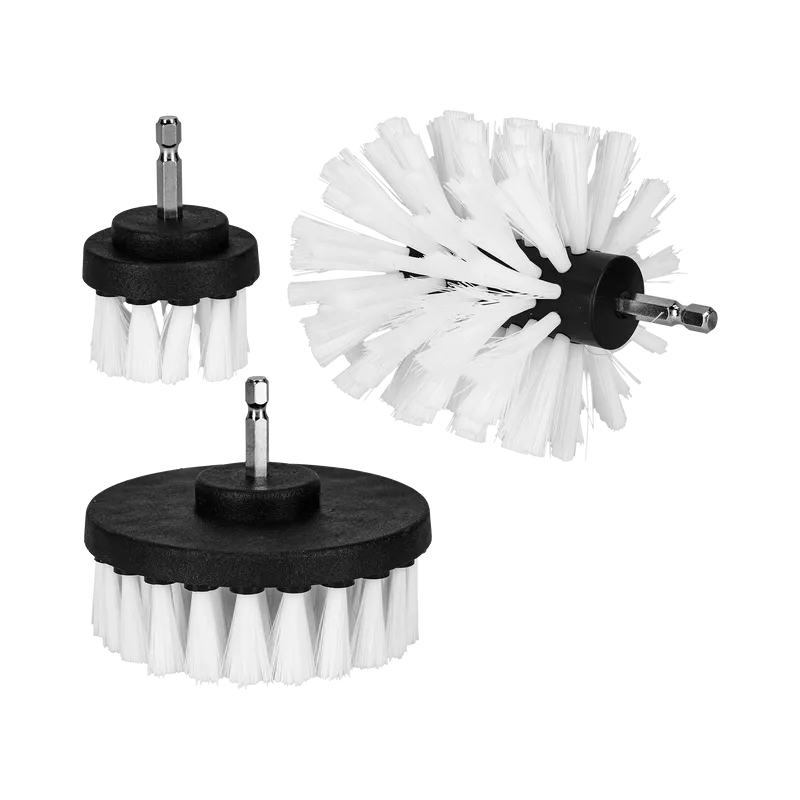 Set Perii Curatare cu Tija Adaptoare - Moale, 3/Set