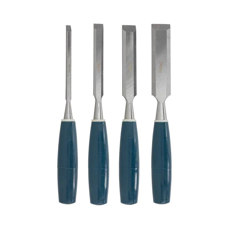 Set Dalti Lemn cu Maner Plastic - 4P.