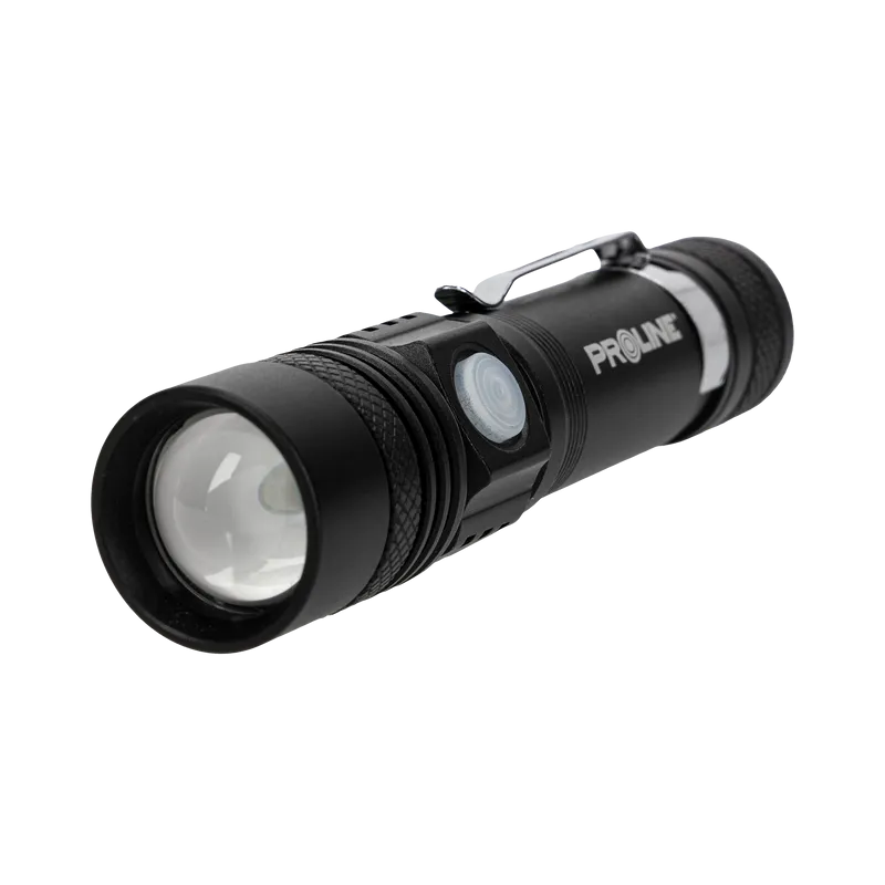 Lanterna Aluminiu LED Zoom / 300LUMEN / 1200MAH
