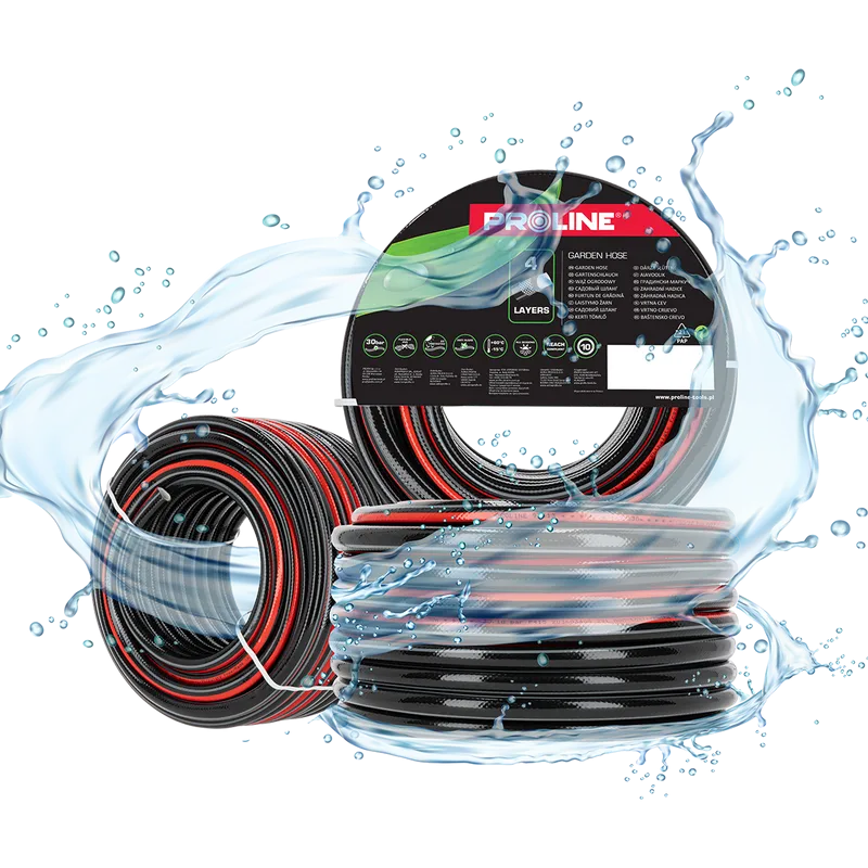 Furtun Apa 4-Straturi Premium 1/2" / 30M
