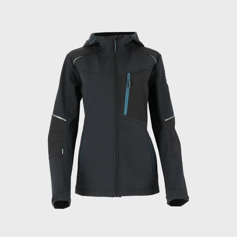 Jacheta Elastica cu Gluga (Dama) / Negru - L