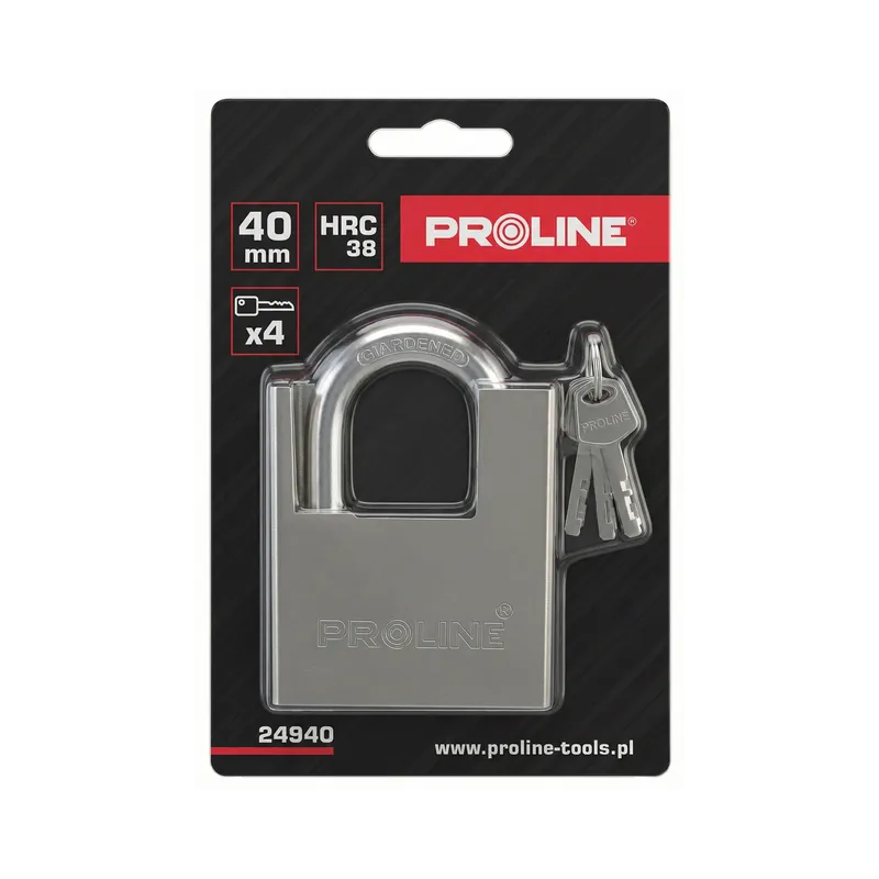 Lacat Securizat cu Tija Interna Curbata 40MM