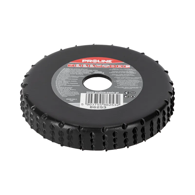Disc Raspel Carota Plat / Frontal - 120MM