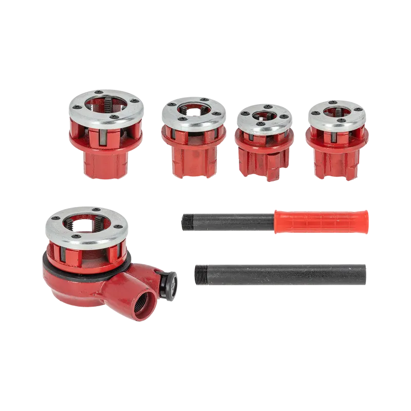 Trusa Filiere Teava cu Clichet 3/8"-1.1/4" - 8P.