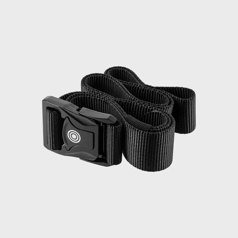 Curea Poliester cu Catarama Metal Rapida 130CM / Negru