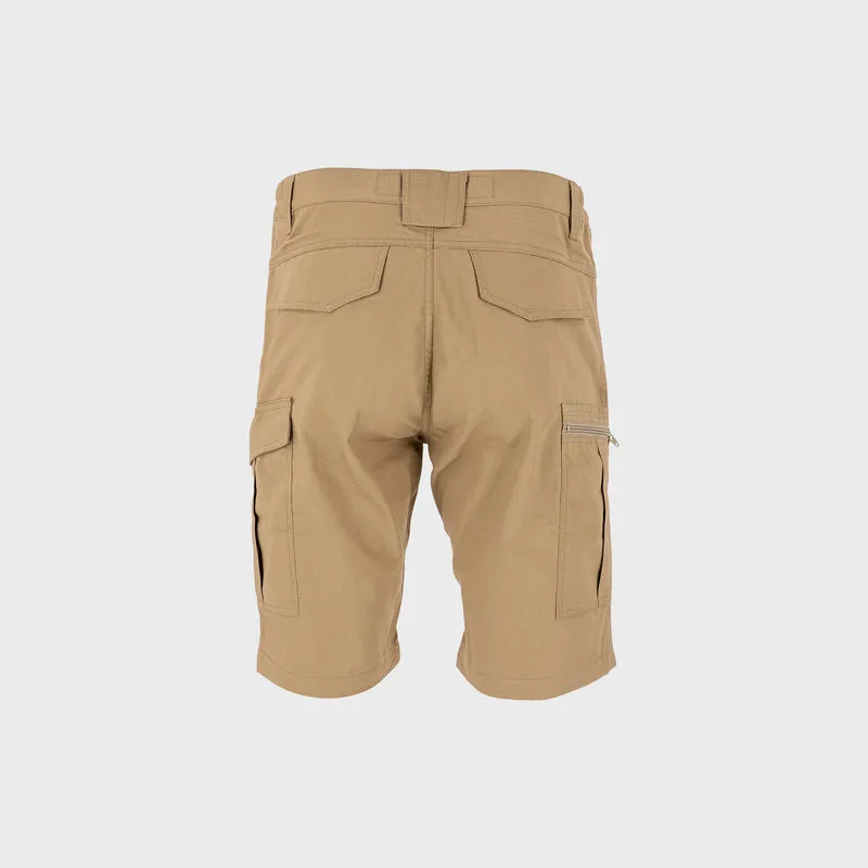 Pantalon Slim-Fit Scurt / Bej - S