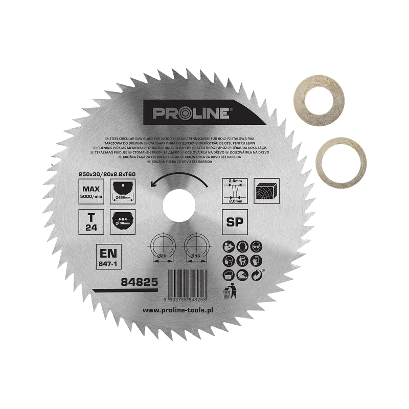 Disc Circular pentru Lemn 250MM / 60D.
