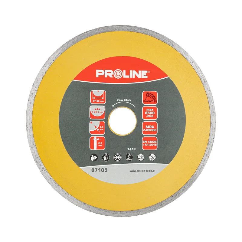 Disc Diamantat Continuu Super Dur 180MM / 25.4MM