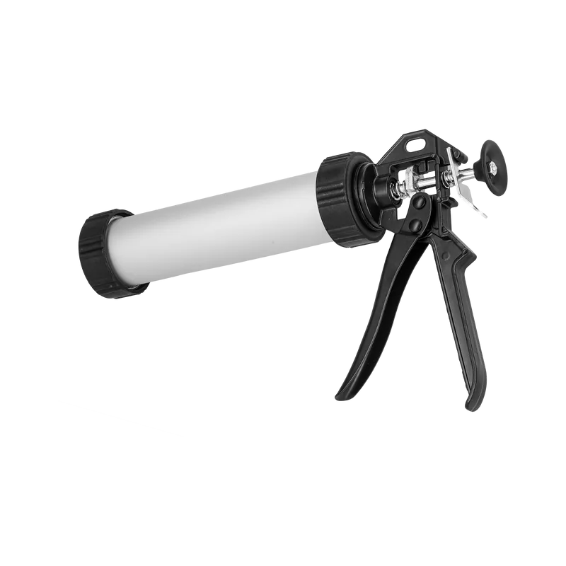 Pistol Silicon cu Tub Dozator si Maner Aluminiu 225MM