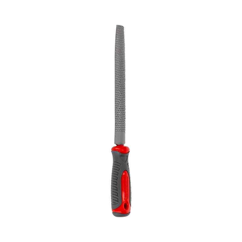 Raspila cu Maner Bimaterial / Semirotunda - 200MM