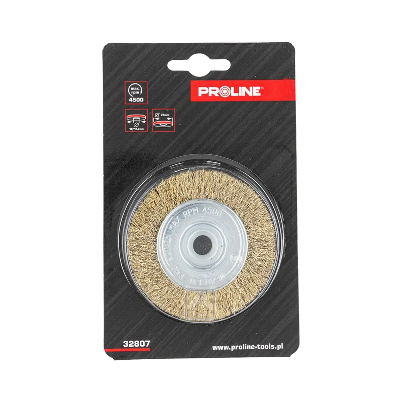 Perie Sarma Alama Tip Circular cu Orificiu 75MM