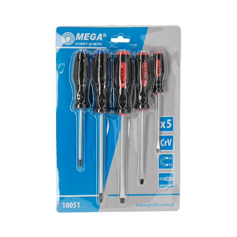 Set Surubelnite CR-VA Maner Cauciuc - 5P.