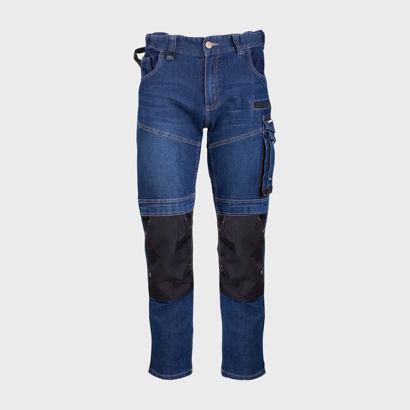 Pantalon Lucru Tip-Blugi Slim-Fit Elastic - 2XL/H-188