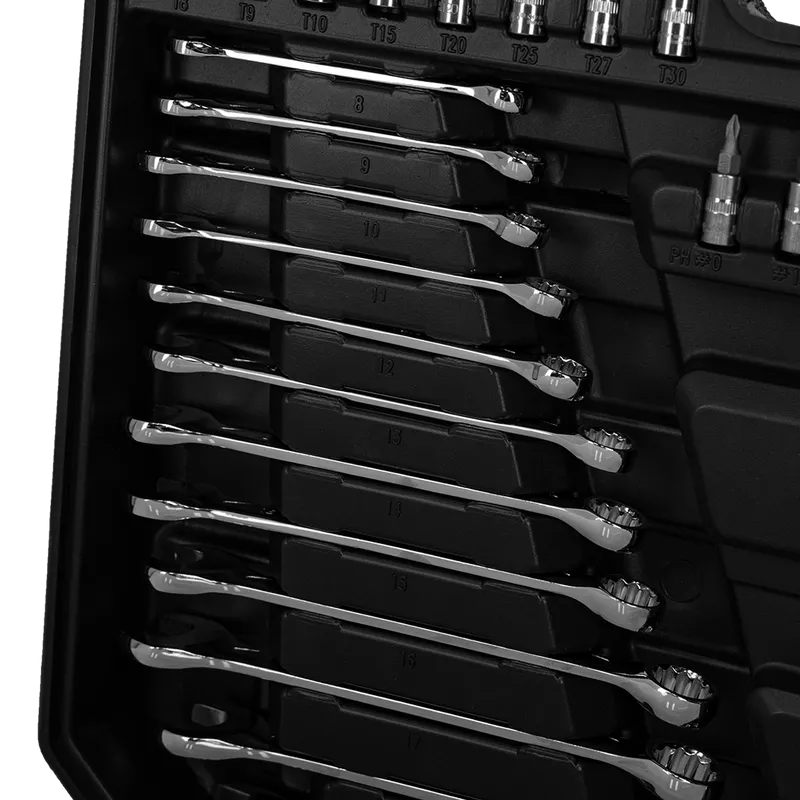 Trusa Tubulare si Chei Combinate 4-32MM/8-19MM - 216P.