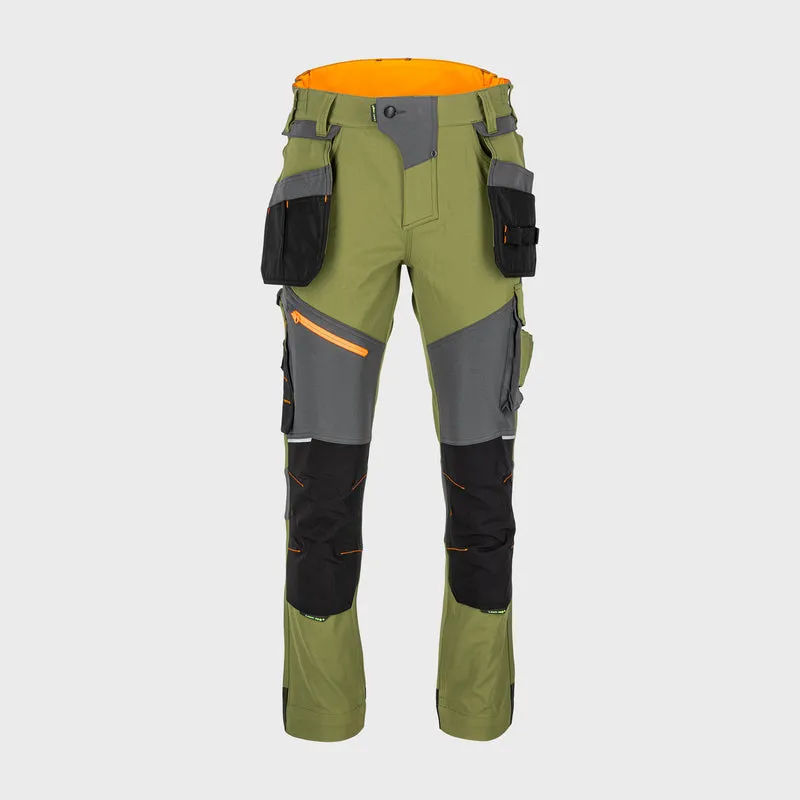 Pantalon Lucru Super-Flexibil / Verde - M