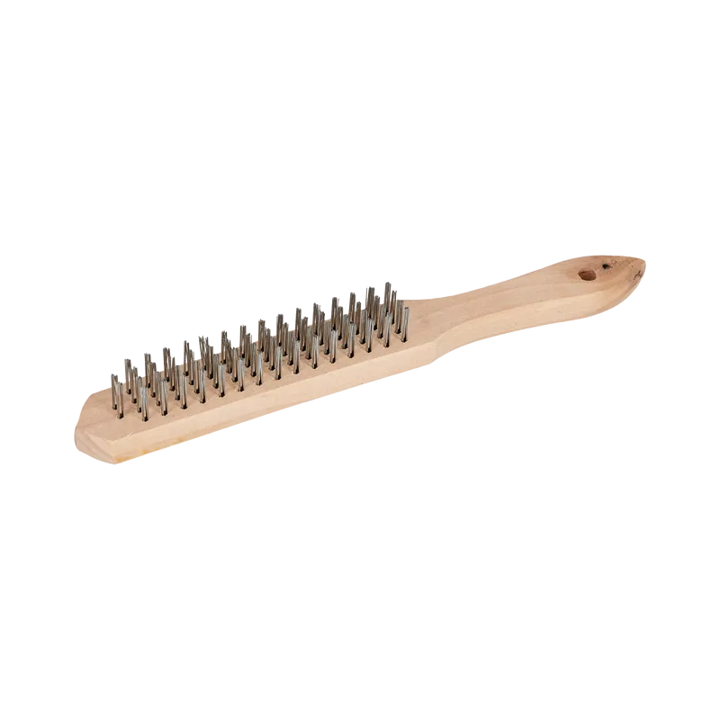 Perie Sarma cu Maner Lemn / 4 Randuri