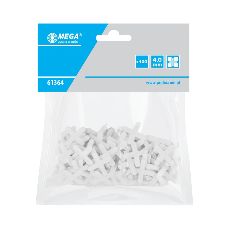 Distantiere Faianta Tip Cruce 4.0MM, 100/Set
