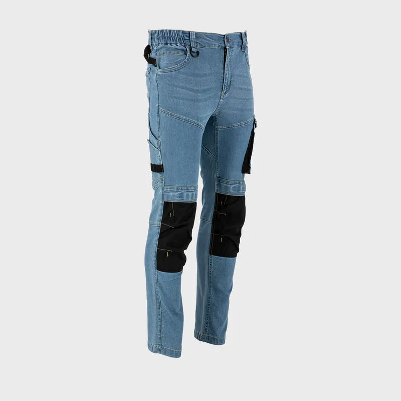 Pantalon Lucru Tip-Blugi Slim-Fit Confortabil - 2XL