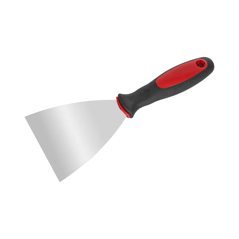 Spaclu Inox cu Maner Bimaterial 100MM