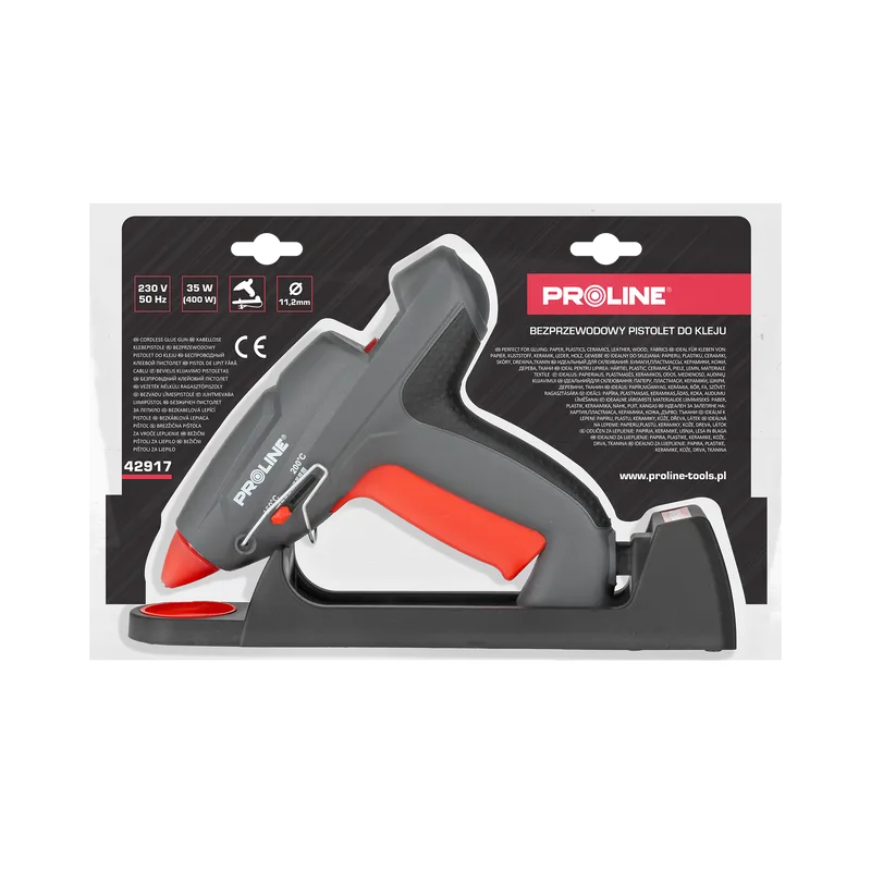 Pistol de Lipit cu Silicon cu Detasare de Cablu 35/400W