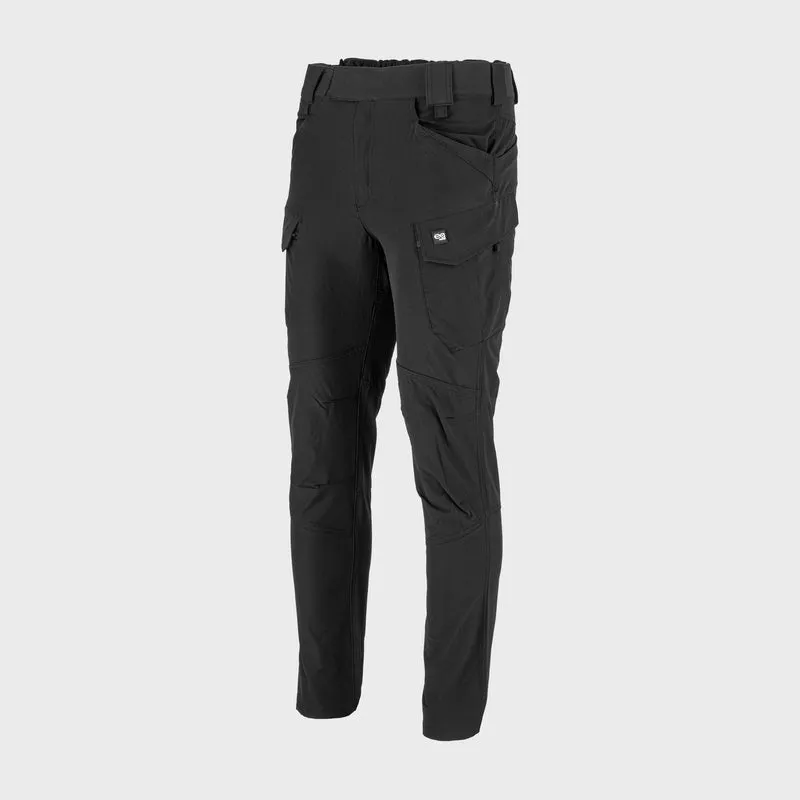 Pantalon Interventie Elastic / Negru - L