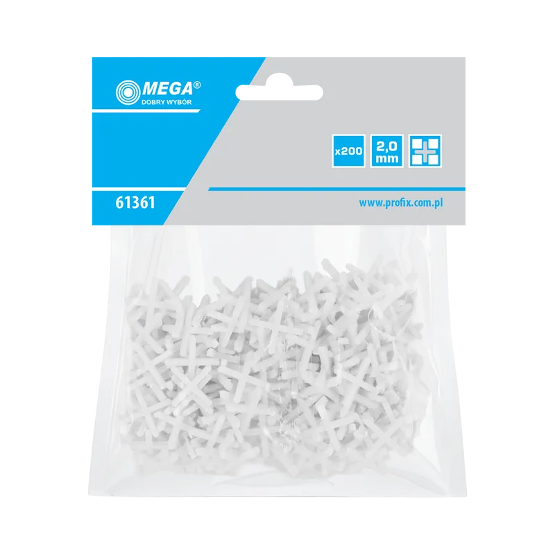 Distantiere Faianta Tip Cruce 2.0MM, 200/Set