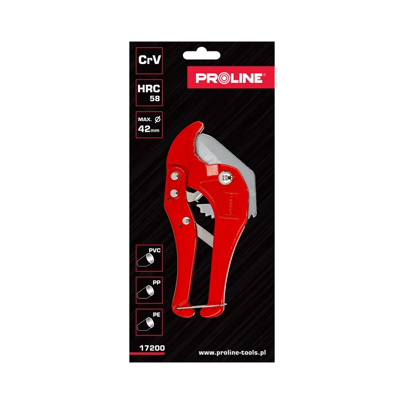 Cleste Taiere Teava Turnat PVC/Pp/pe Maxim 42MM