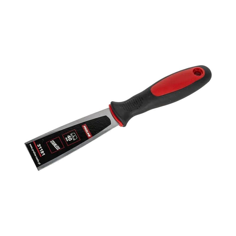 Spaclu Inox cu Maner Bimaterial 40MM