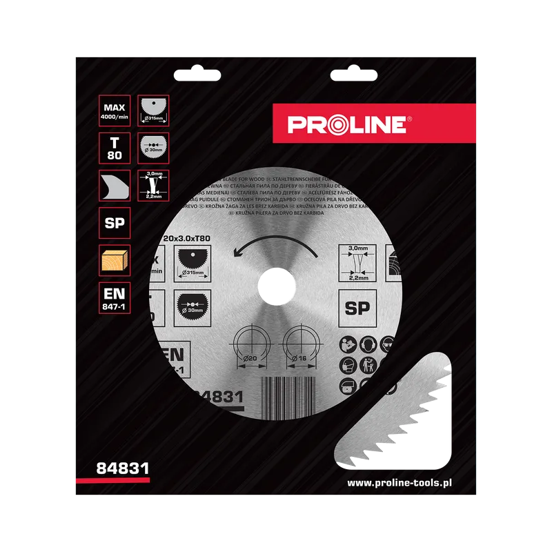 Disc Circular pentru Lemn 315MM / 60D.