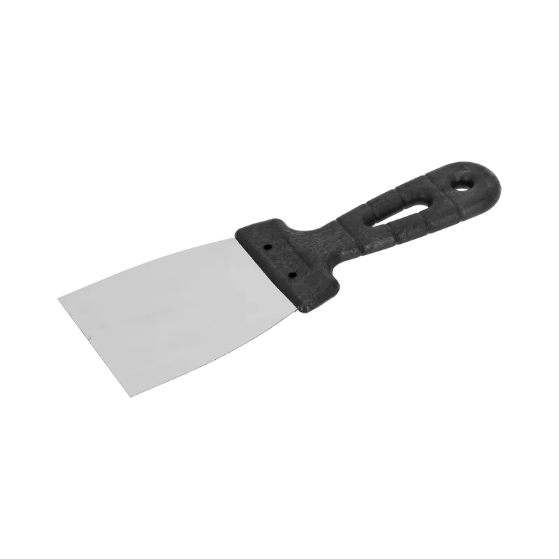 Spaclu Inox cu Maner Plastic 80MM