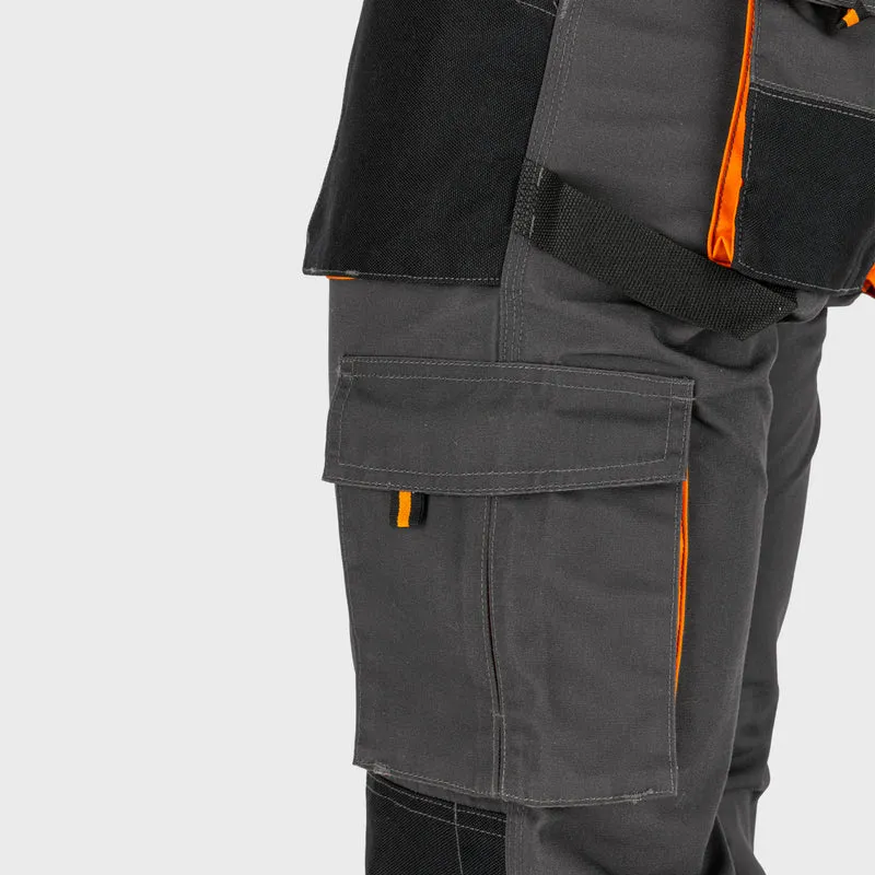 Salopeta Lucru / Gri - 3XL